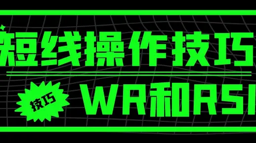 短线操作技巧 通过WR和RSI指标的结合来把握起涨点的技巧
