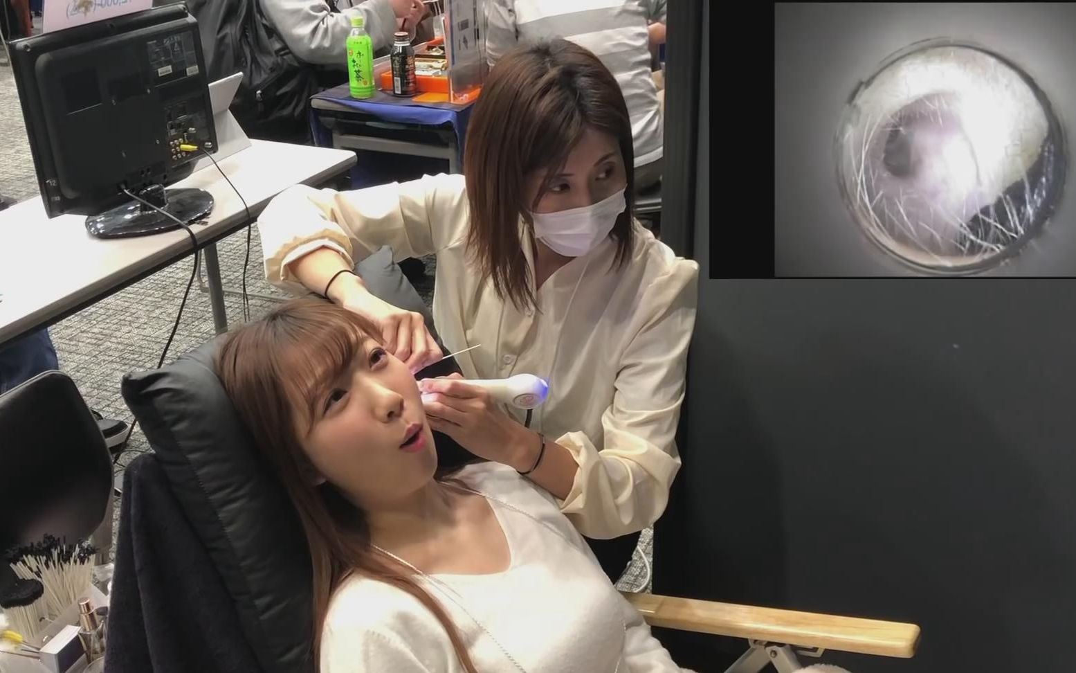 日本小姐姐的可视采耳体验