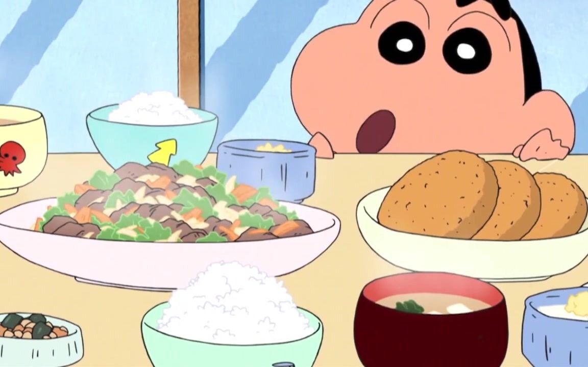 活动作品蜡笔小新谁说广志不会做饭的