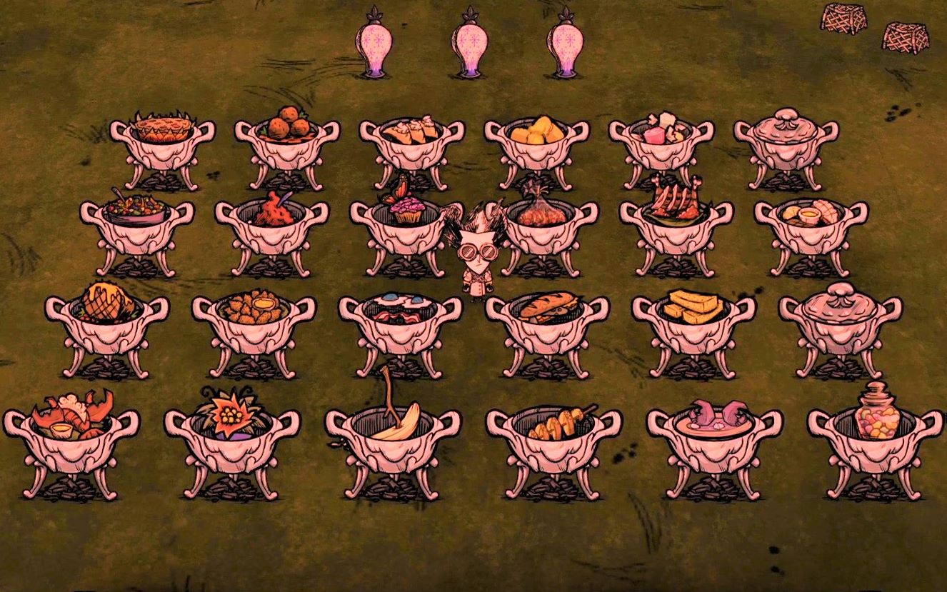 饥荒联机版食谱适合新手最朴素食材