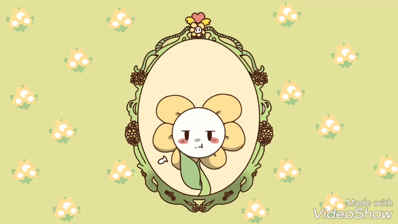 [图]【Undertale手书】Flowey想要变可爱～