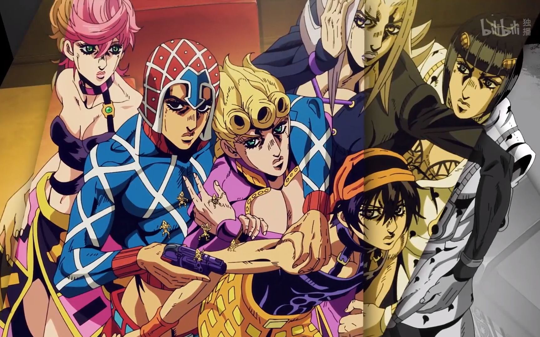 【混剪】爆燃踩点,黄金之风--特莉休护卫队_哔哩哔哩_bilibili