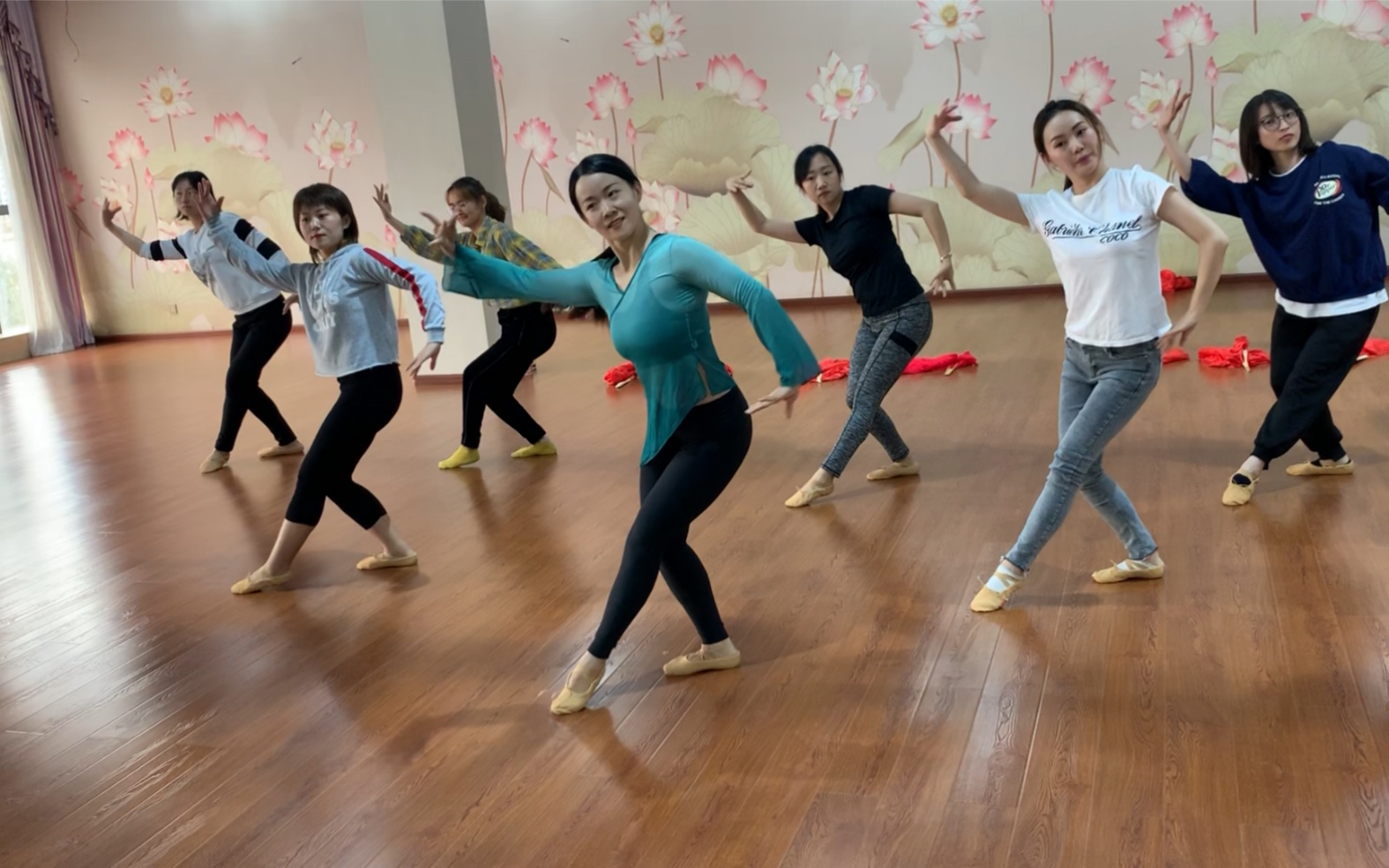 国庆献礼舞蹈表演 沂蒙颂 芳华编排 练习室排练版