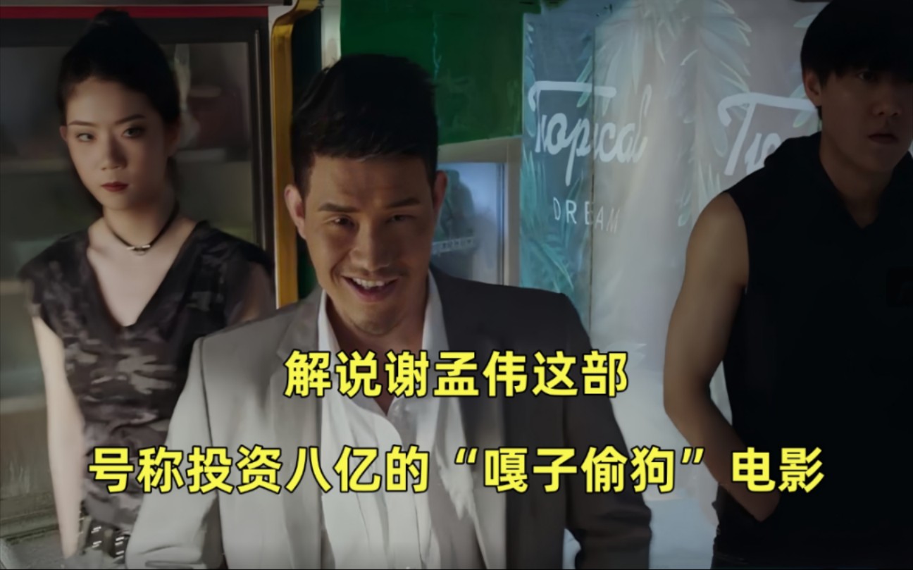 解说谢孟伟这部,号称投资八亿的"嘎子偷狗"电影