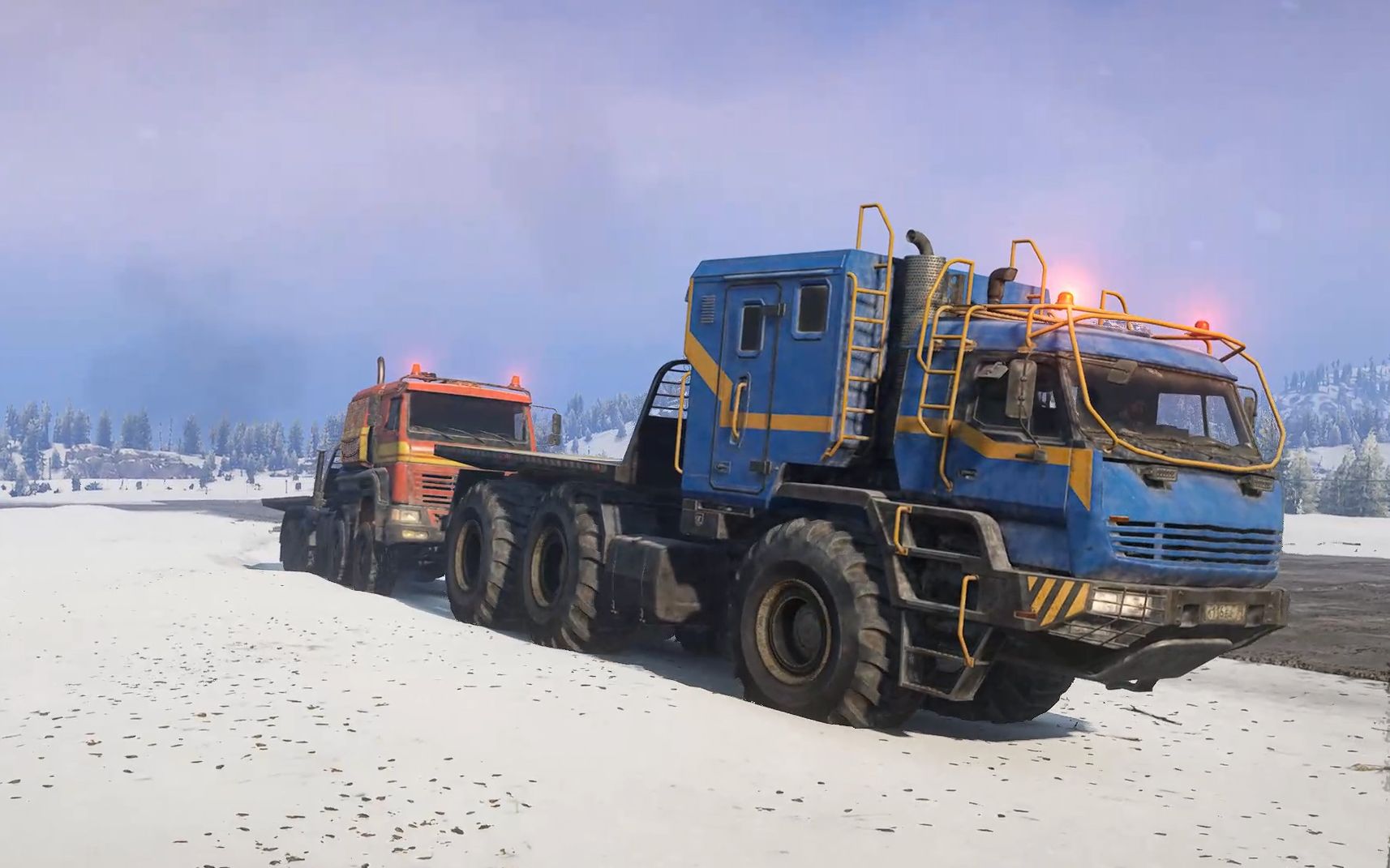 雪地奔驰伊曼德拉解锁车库的前期准备高等级载具出场亚速南极洲雪地