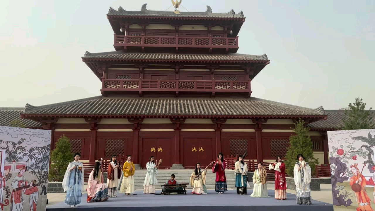 明十二女子乐坊复原