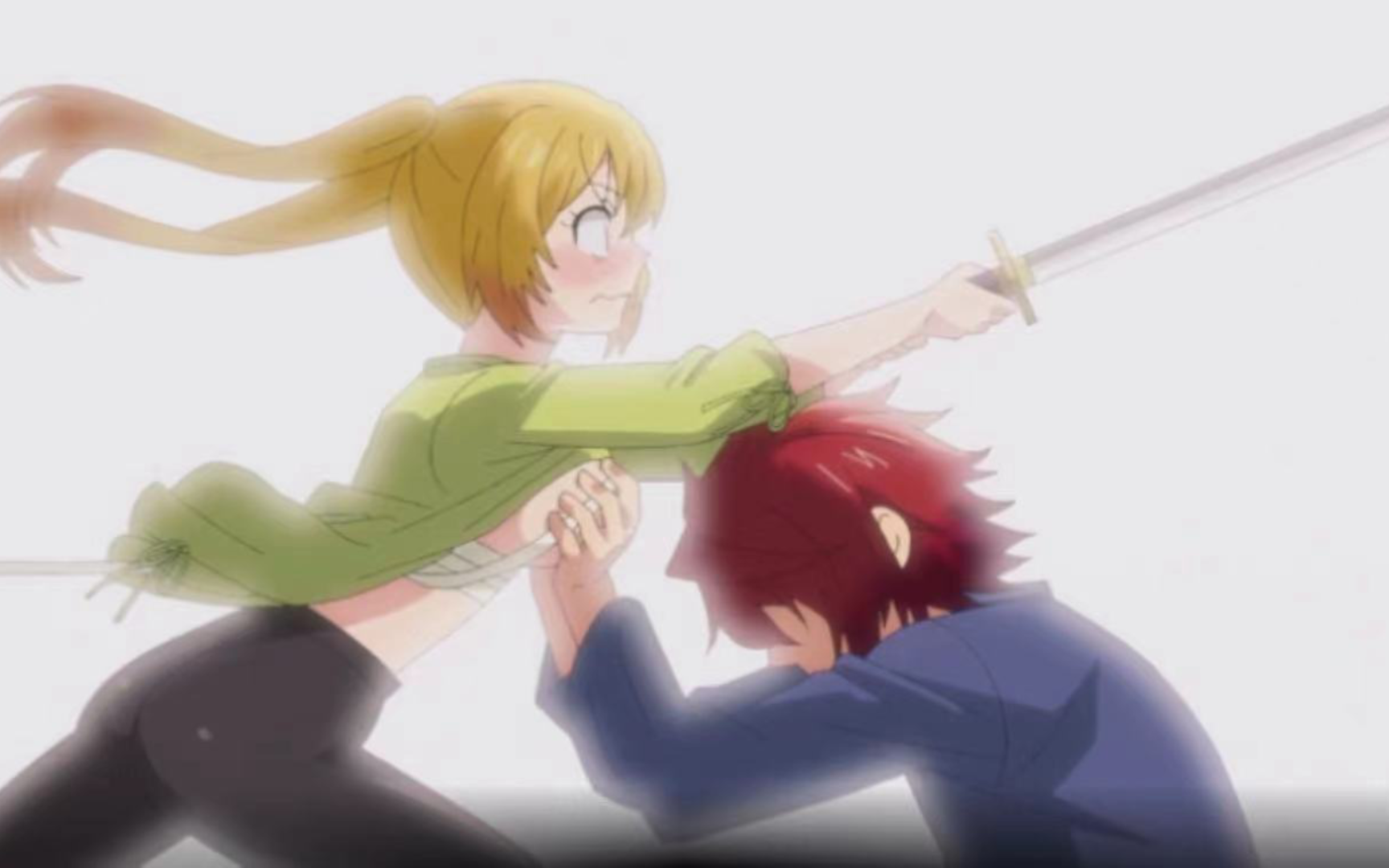 我给你表演一个空手接白刃