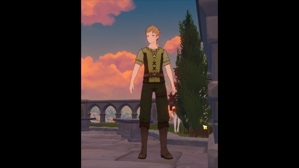 【原人】艾伯特,帅炸了_哔哩哔哩bilibili_原神