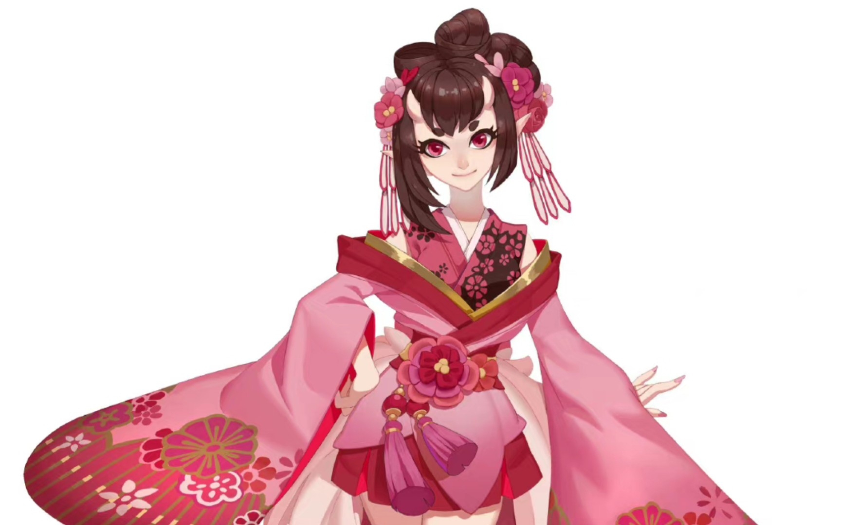 阴阳师桃花妖壁纸