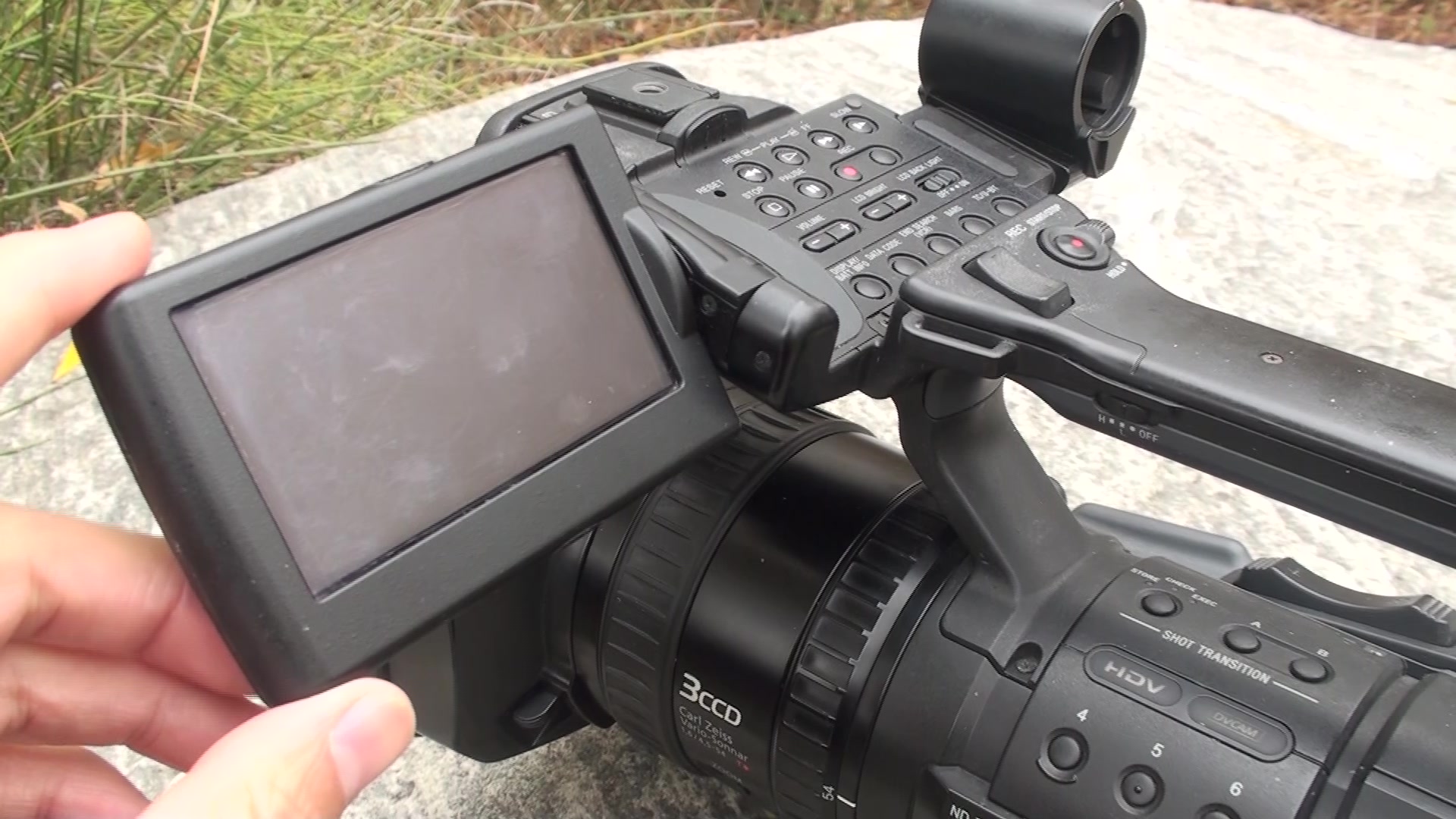 相机使用简介索尼sonyhvrz1c高清磁带摄像机hdv磁带摄像机使用简介