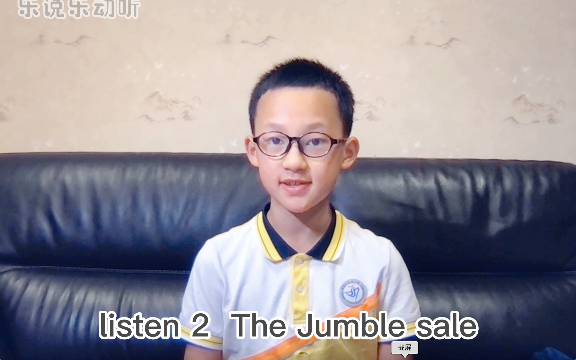 [图]乐哥读典范英语3a：2 The Jumble sale（2022.2.26.）