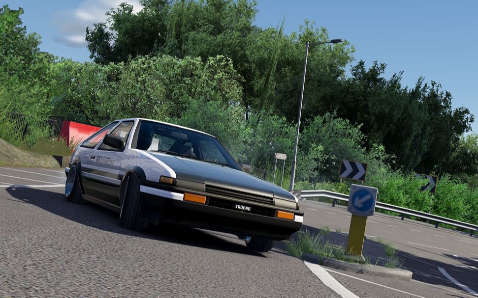 shell虚拟山路竞速大赛2021 ae86