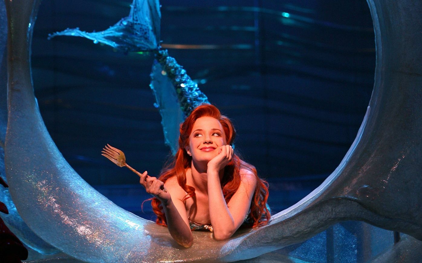 [图]【Sierra Boggess】part of your world 2008年1月百老汇音乐剧小美人鱼The Little Mermaid现场