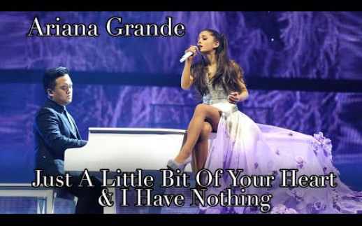 [图]【The Honeymoon Tour】巡演惊喜加曲混剪《Just A Little Bit Of Your Heart》+《I Have Nothing》