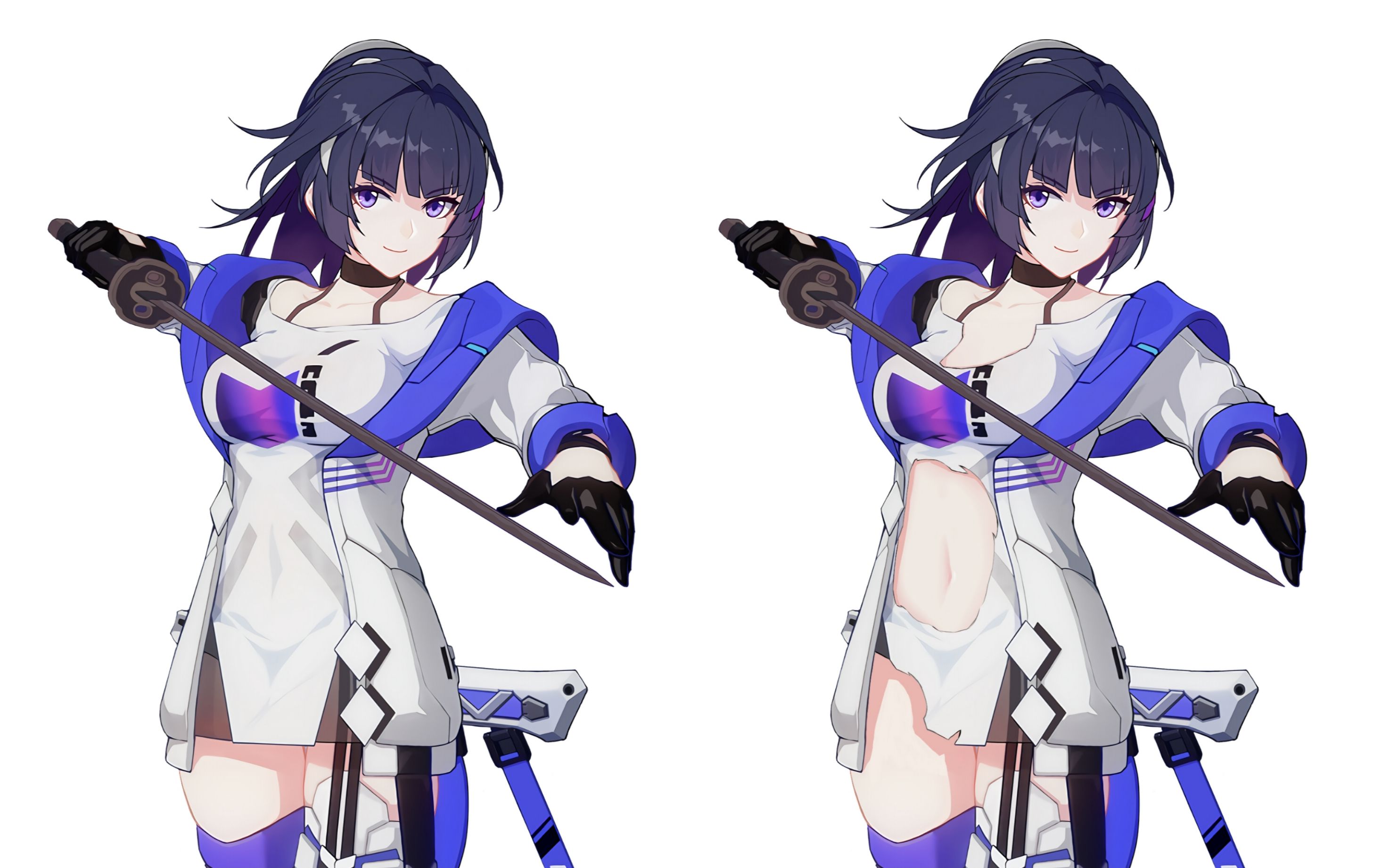 【崩崩崩芽衣改图】饭之律者她不香吗