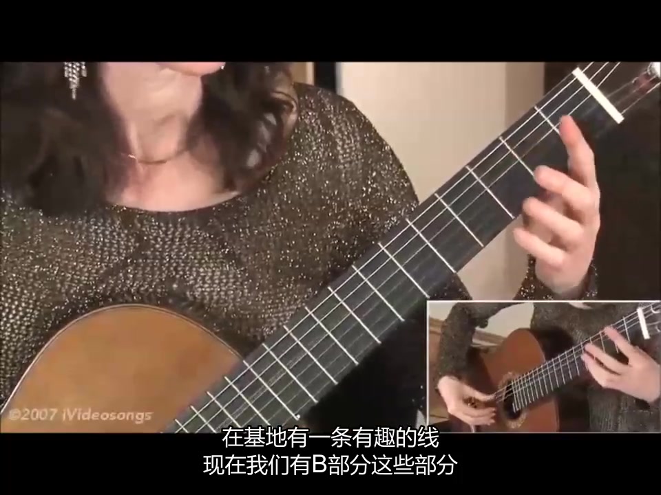 [图]古典吉他教学 如何演奏委内瑞拉圆舞曲3号