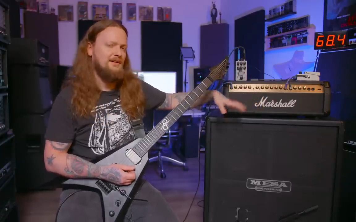 [图]谁觉得好谁买 反正我不买Marshall valvestate 100 - This Legendary Amp Absolutely Rips!!