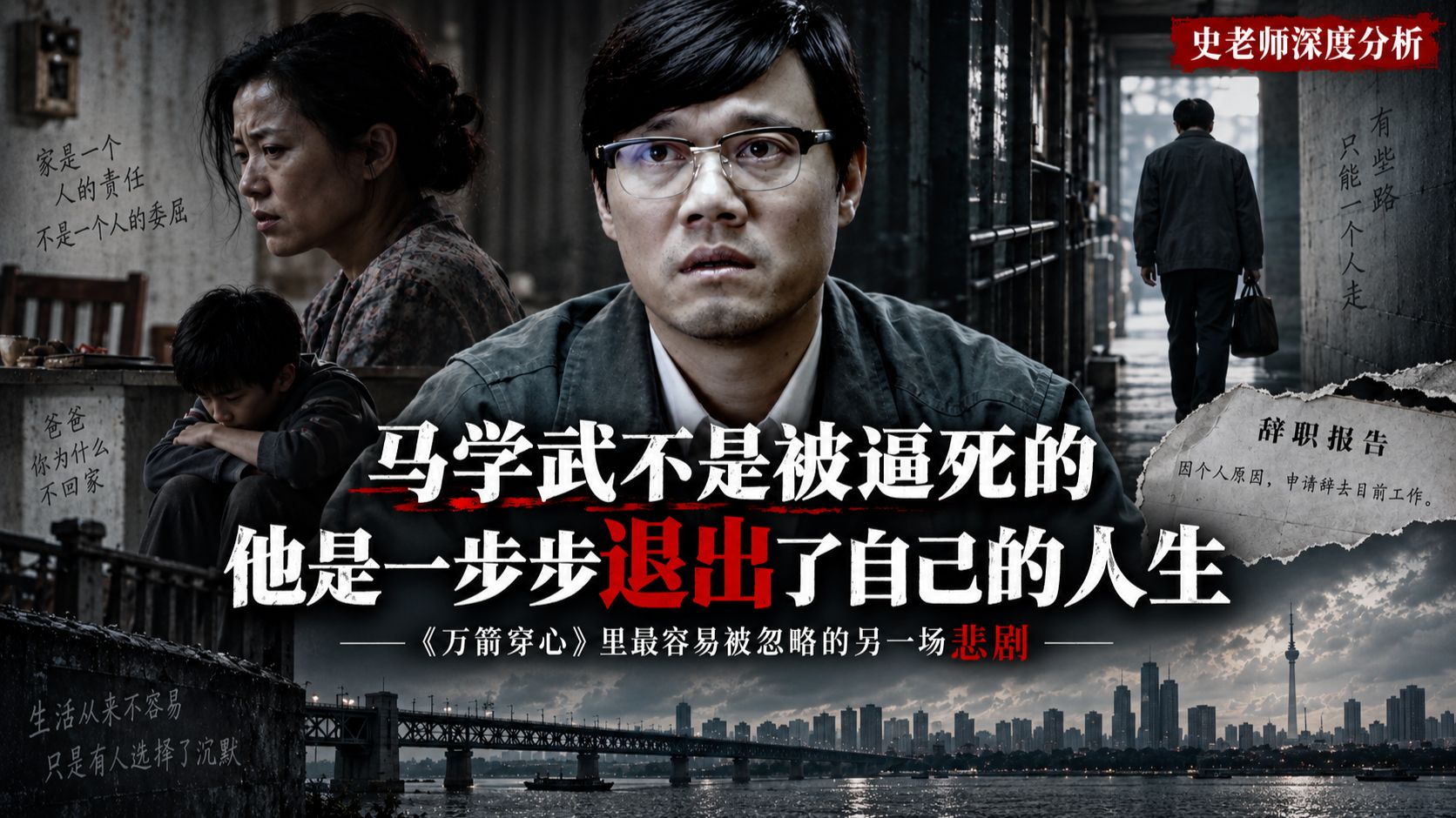 马学武真正的悲剧，不是妻子太强势，而是他从来不会“解决问题”