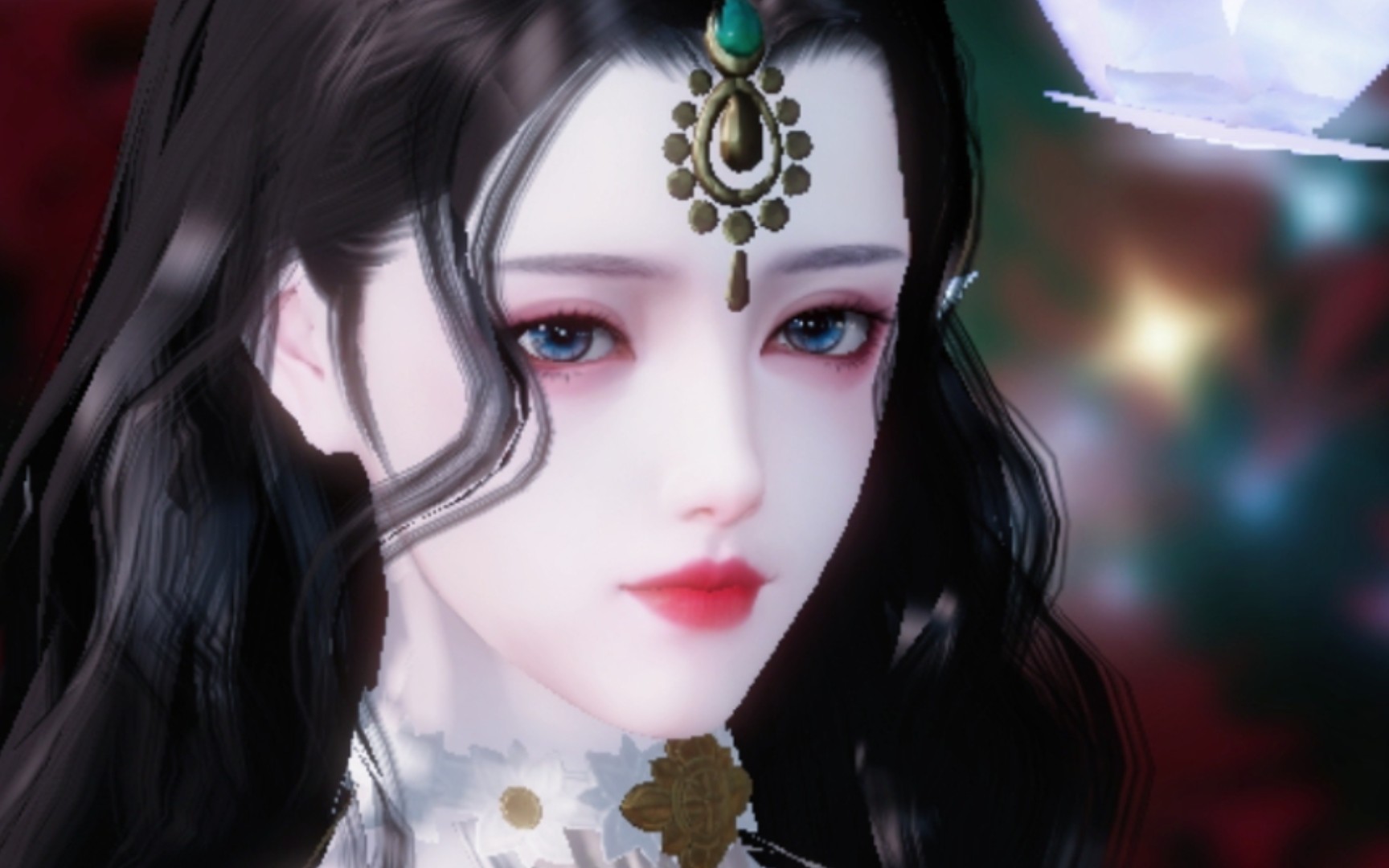 【心意/一梦江湖成女捏脸数据限时无偿】巧笑倩兮,美目盼兮!