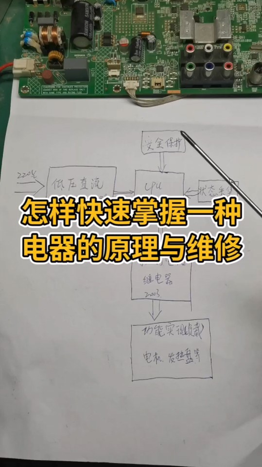 [图]怎样快速掌握一种电器的维修技能#家电维修技术培训#家电维修#电路板维修#空调变频板维修#空调维修