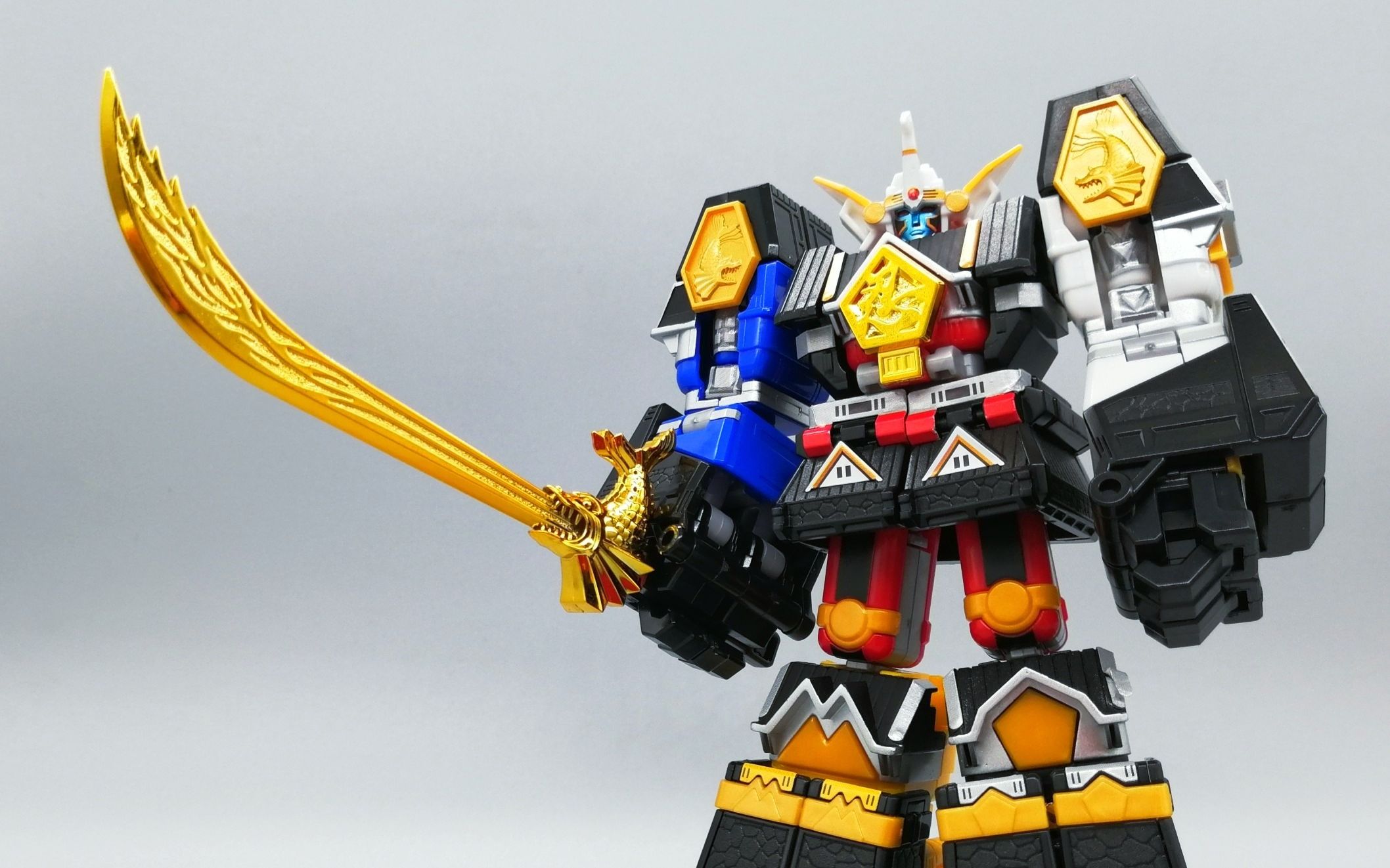 0367模玩展示忍者战队隐连者食玩smp忍者合体无敌将军