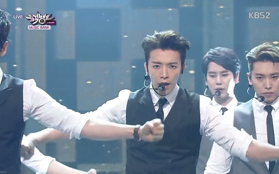 [图][140404] Super Junior M - Swing .KBS.音乐银行[60帧]