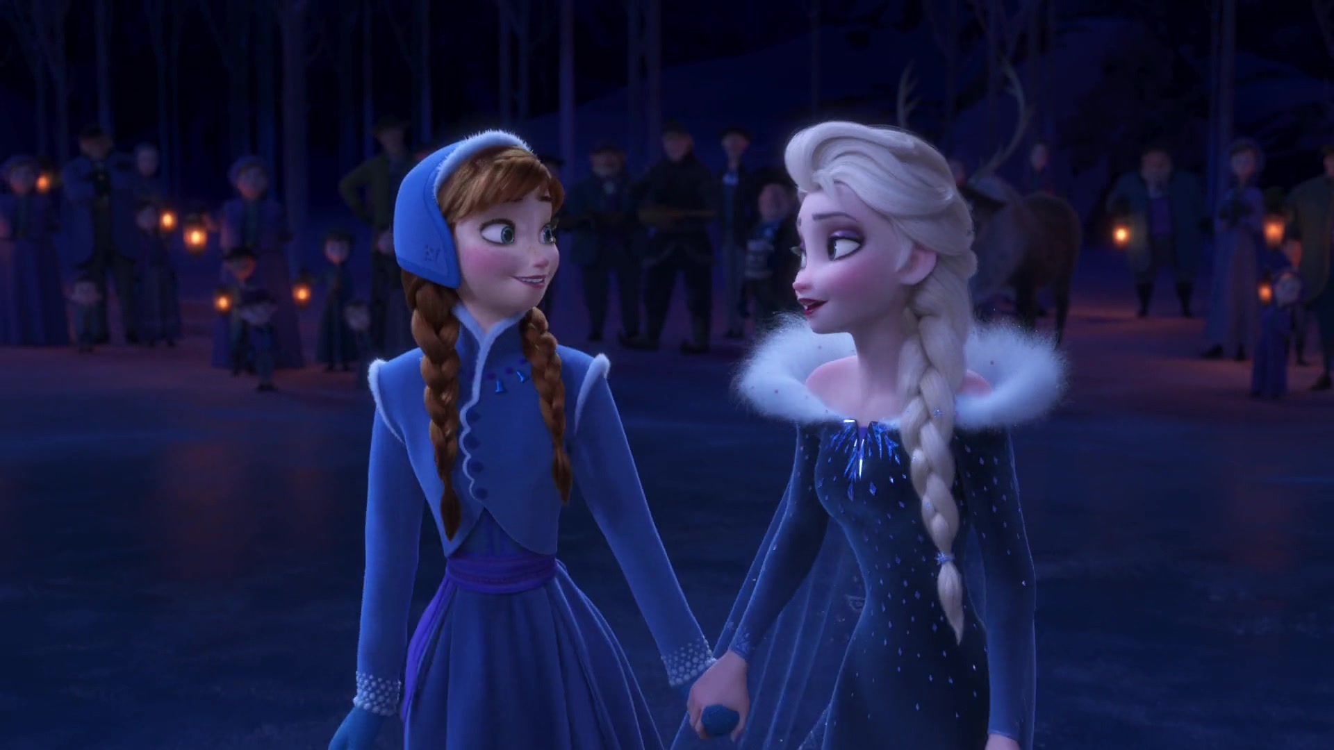 看不清艾莎安娜的毛孔算我输!4k60帧,纵享丝滑吧