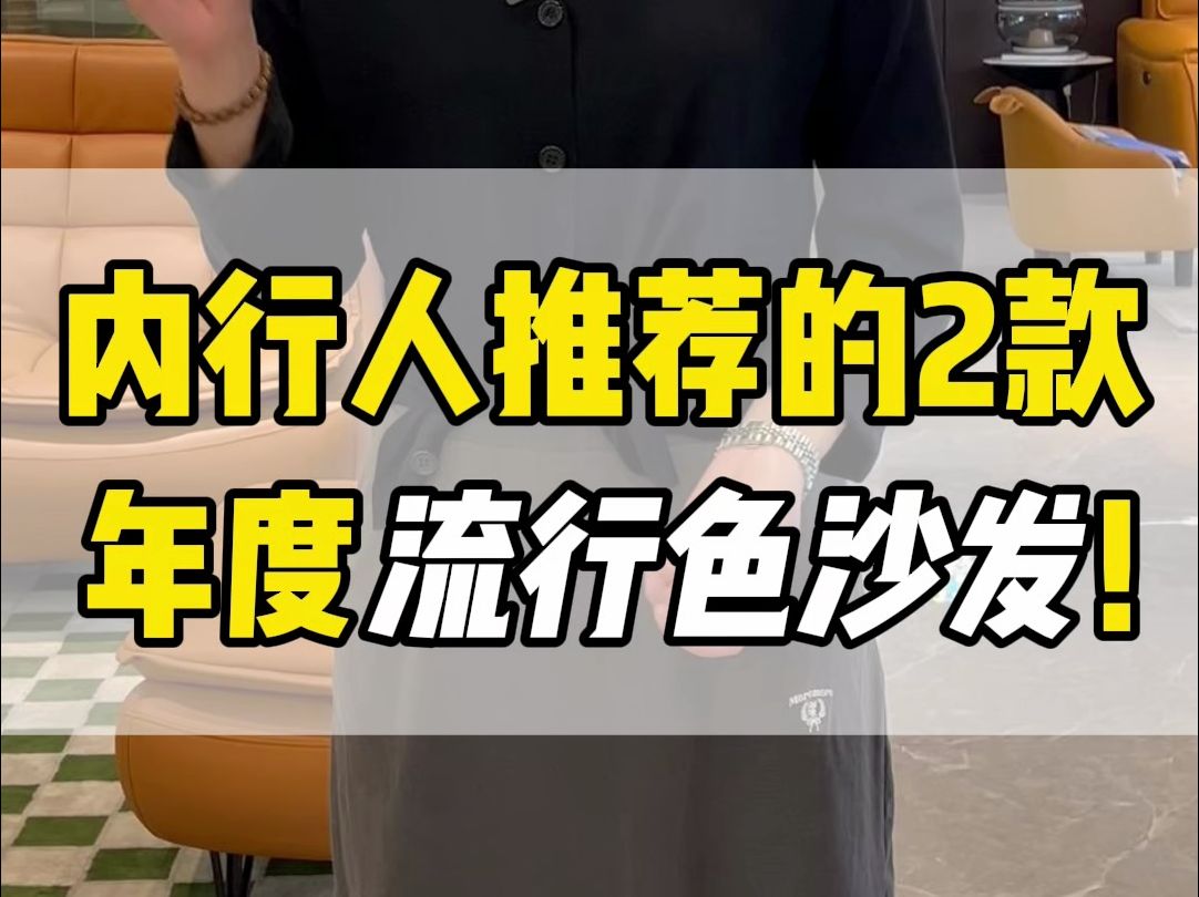 内行人推荐的2款年度流行色沙发!捕捉2024家居趋势哔哩哔哩bilibili