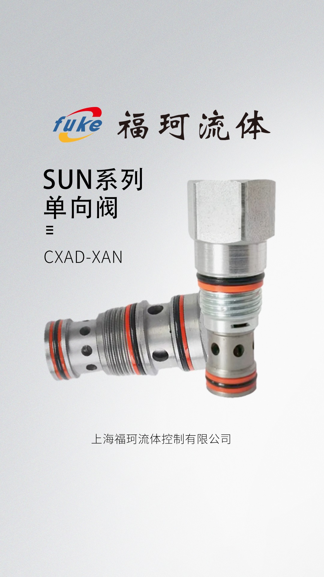 单向阀SUN型CXADXAN压力可选哔哩哔哩bilibili