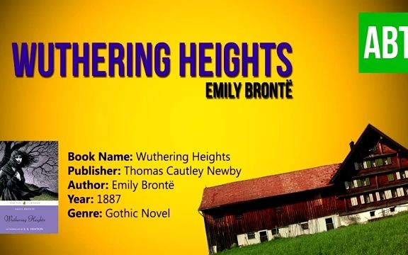 英文有声书《呼啸山庄》WUTHERING HEIGHTS 艾米莉ⷥ‹ƒ朗特(1)哔哩哔哩bilibili