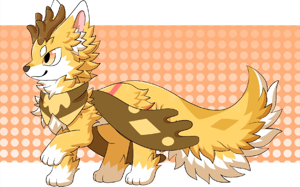 【指绘】有鹿兽设新形象,诶嘿