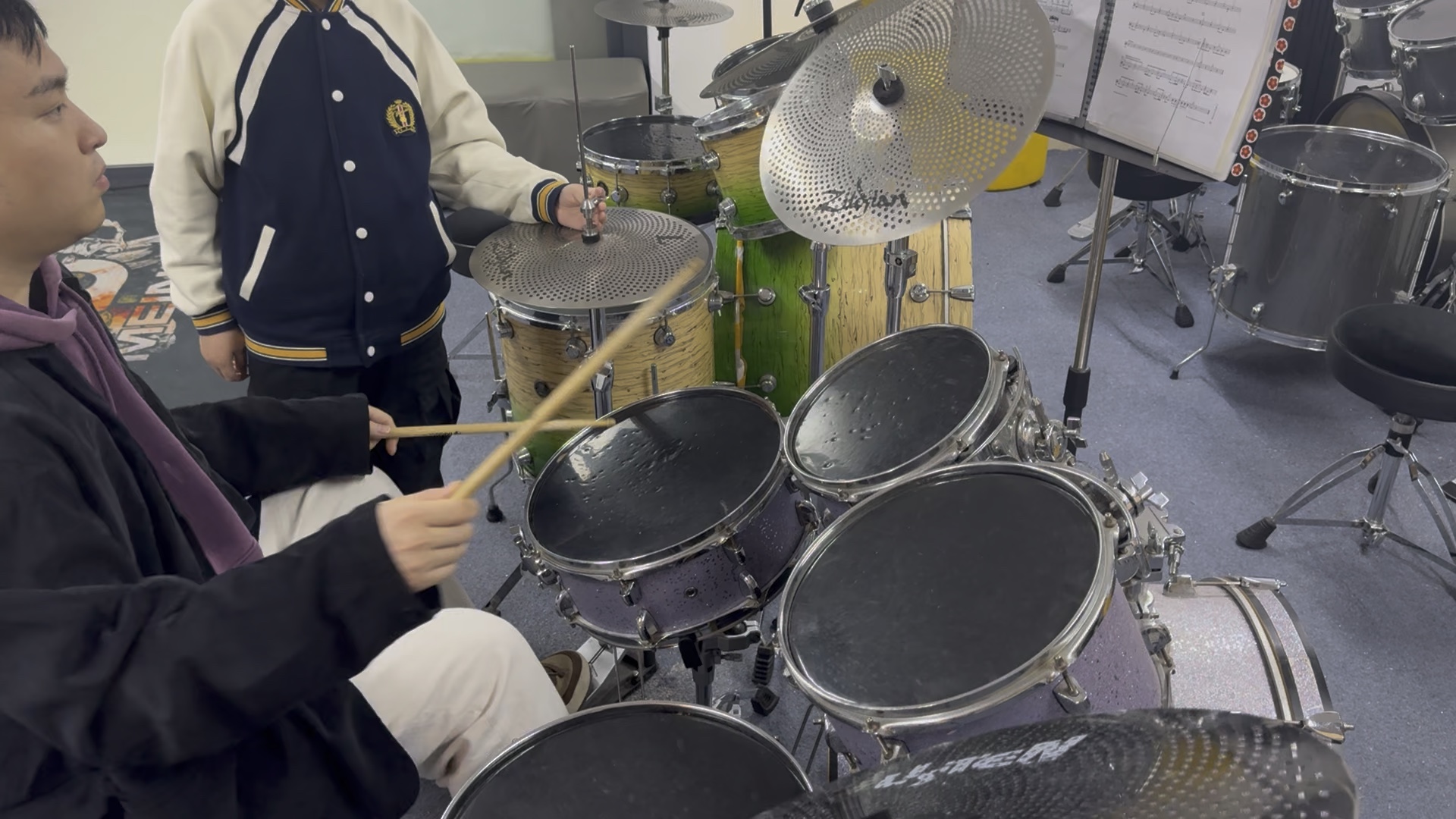 【深圳大秀架子鼓】25.3.8 元宝的上课记录《fallout》