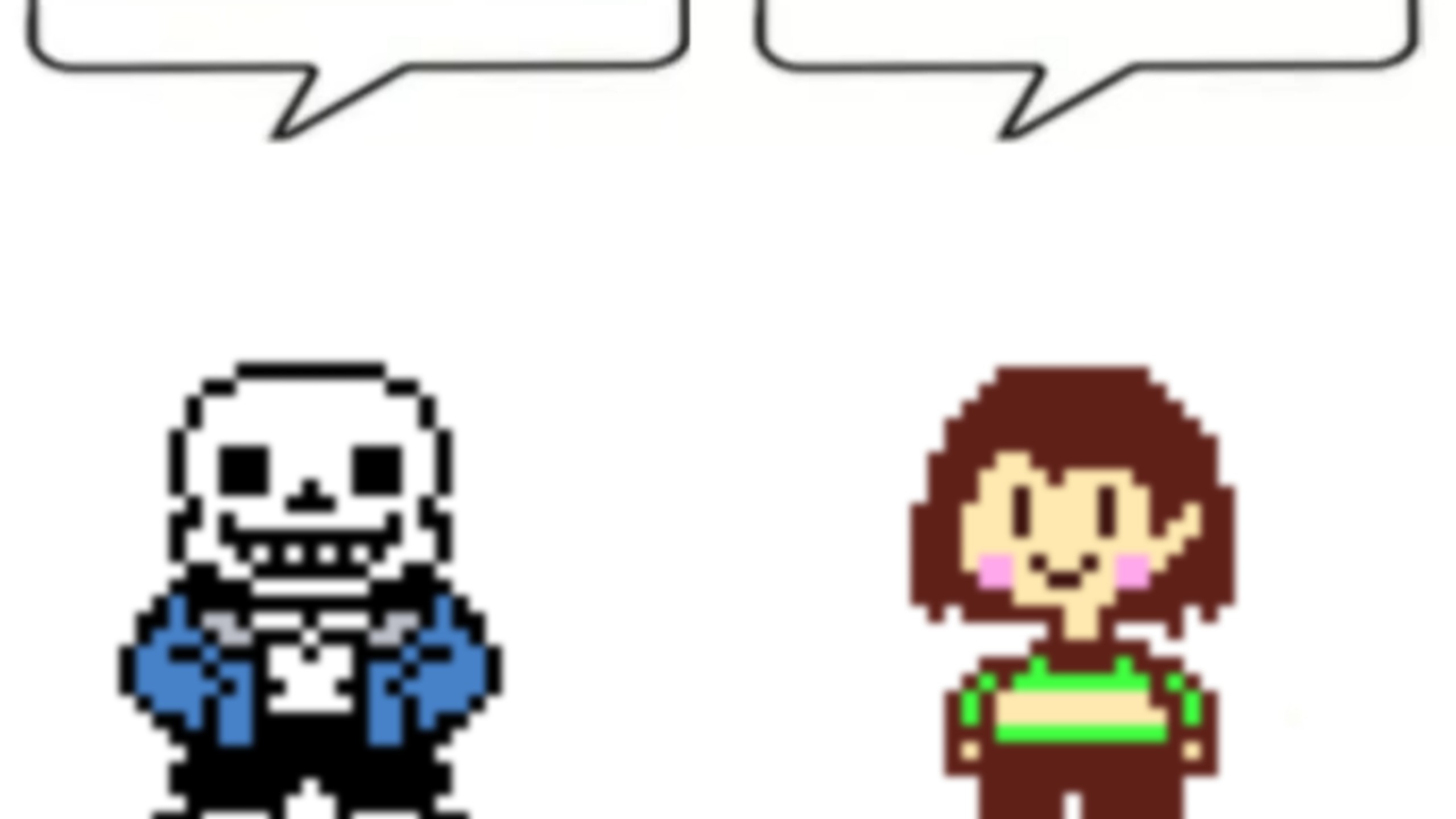 sans x chara