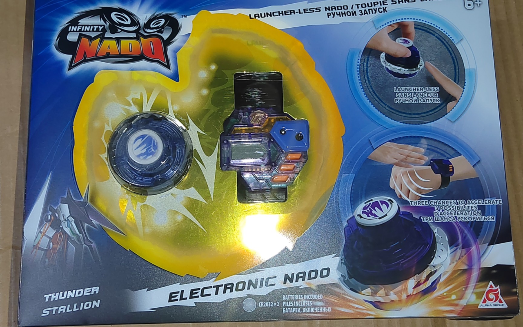 【飓风战魂】海外版错版霹雳神驹开箱