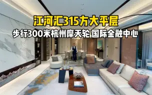 Download Video: 杭州排名第一的大平层 你有见过吗？步行300米杭州摩天轮 国际金融中心！