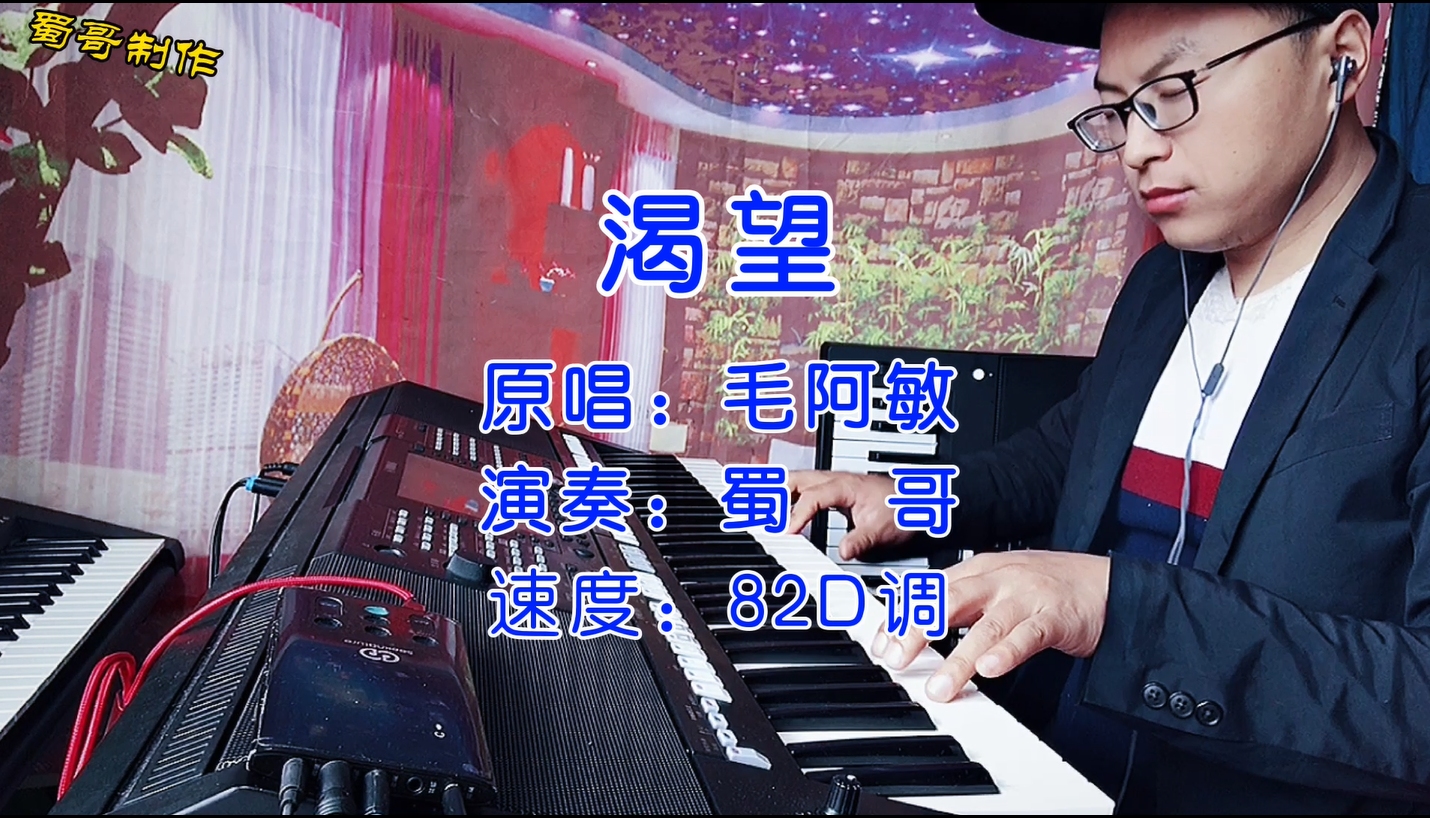 电子琴演奏毛阿敏经典老歌《渴望》,90年代的刘慧芳你还记得她吗