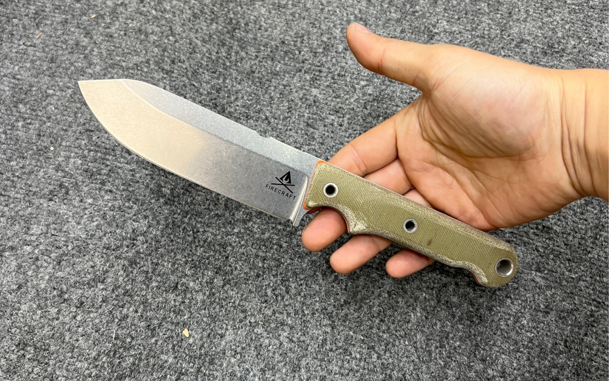 美国白熊刀!bark river!