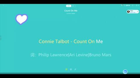 官方MV/中英】Connie Talbot - Count On Me_哔哩哔哩_bilibili