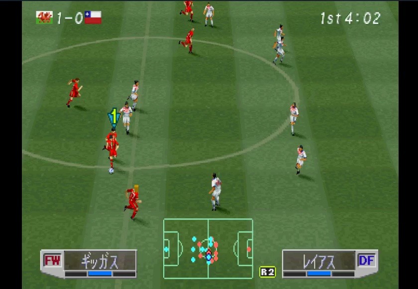 ps1 实况足球3 威尔士世界杯之旅1