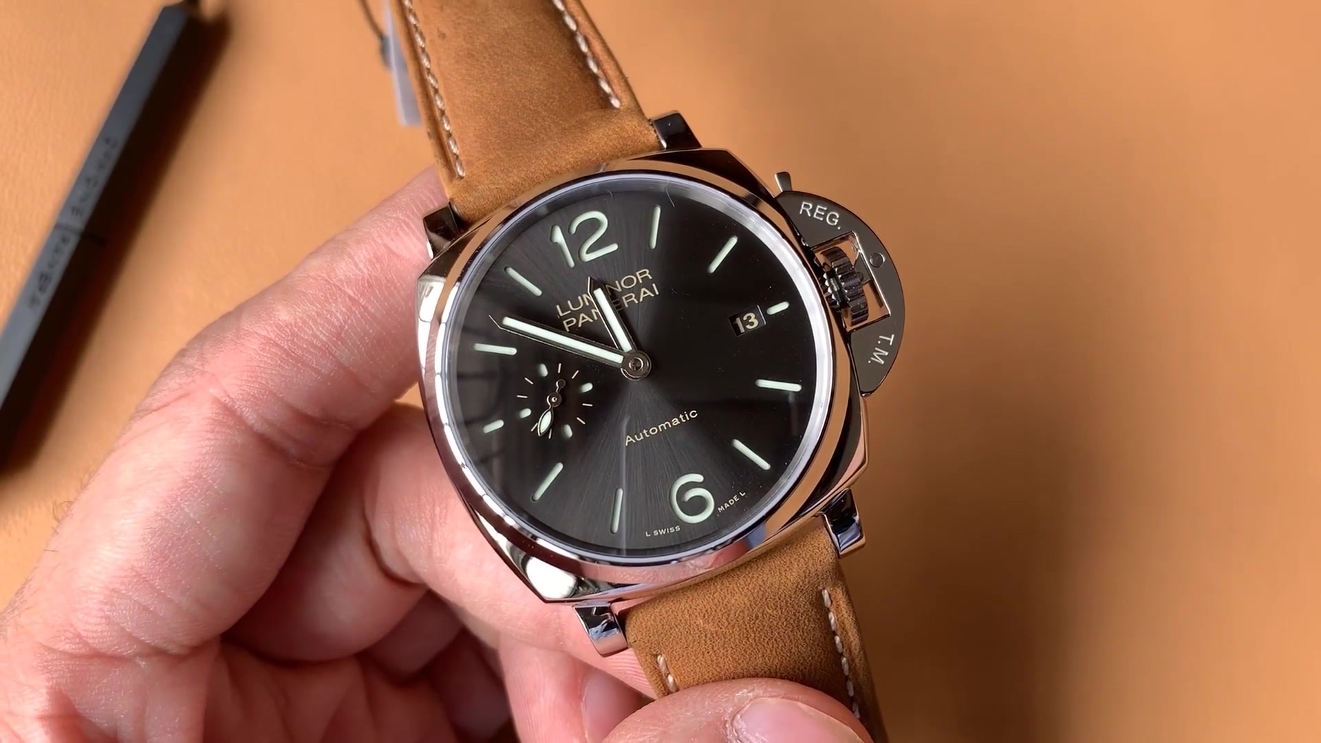 国产手表很丢人吗?vs沛纳海904腕表42mm自产p9000机芯使用感受