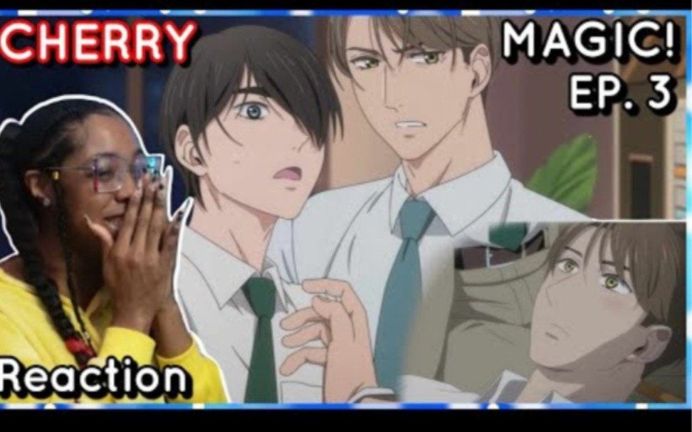 3→外国小姐姐reaction日本动漫cherry magic→_→黑泽优一78安达清