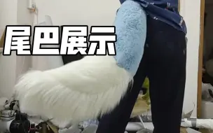 Download Video: 【兽装】长了尾巴谁能忍住不摇啊！！委托展示：犬科尾巴