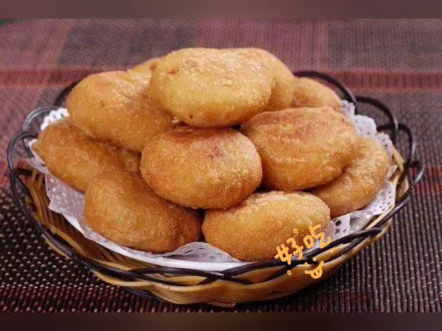 山西大同的油炸糕