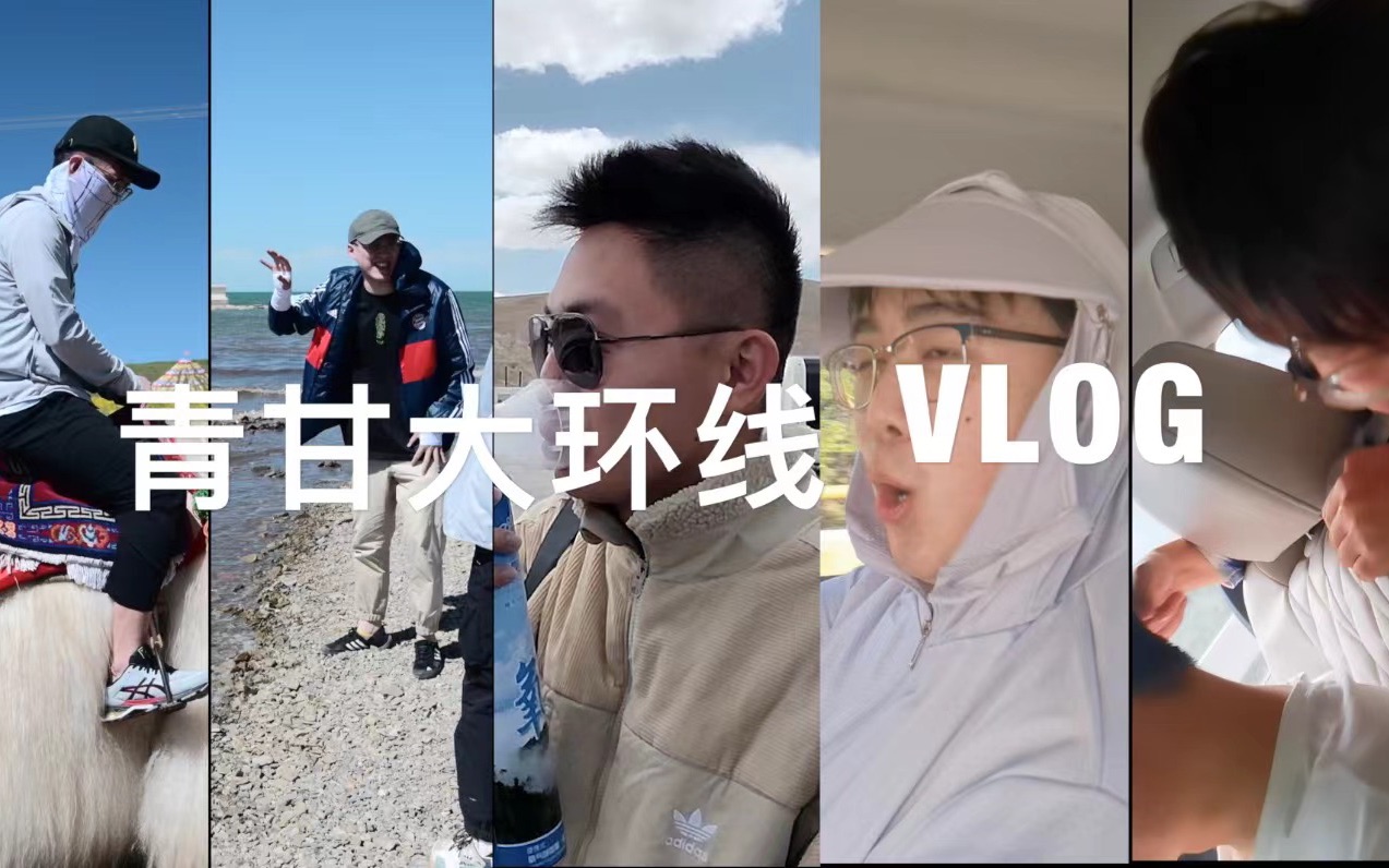 【毕业旅行VLOG】在青甘大环线上几个年轻人竟干出这种事?!哔哩哔哩bilibili