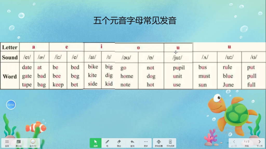 五个元音字母常见发音哔哩哔哩bilibili