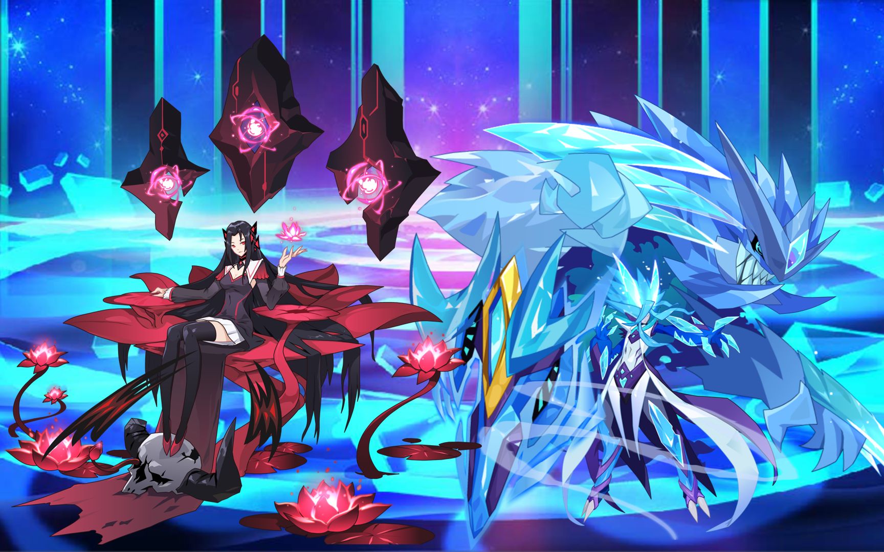 赛尔号冰王黑莲实战