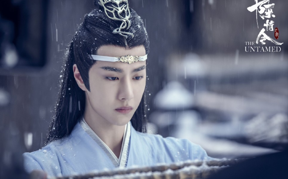 【陈情令】蓝忘机雪中下跪 蓝忘机领罚哔哩哔哩bilibili