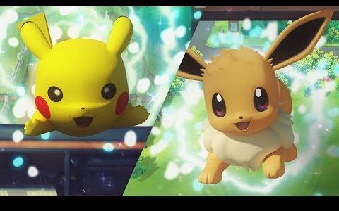 [图]精灵宝可梦游戏新作！《Pokemon Let's Go》预告片！