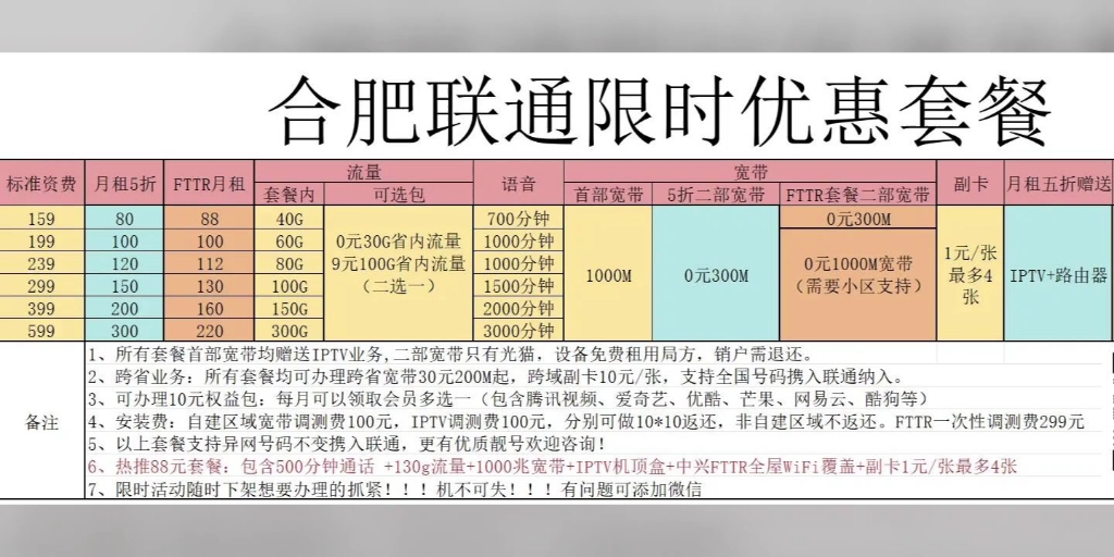 合肥安徽通用流量套餐宽带长期月租不涨价哔哩哔哩bilibili