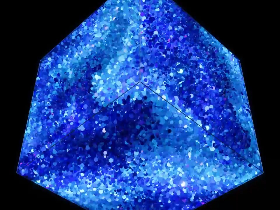 全息立方体异形屏裸眼3d魔方方块投影视频